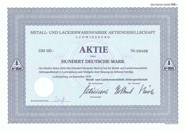 Metall- und Lackierwarenfabrik AG