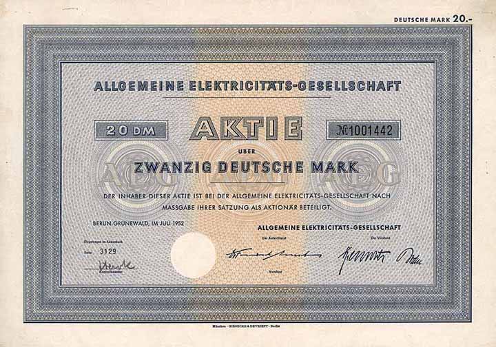 Allgemeine Elektricitäts-Gesellschaft