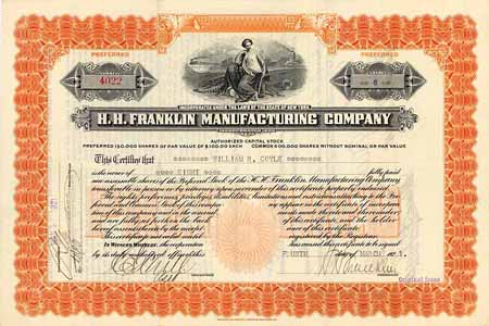H. H. Franklin Manufacturing Co.