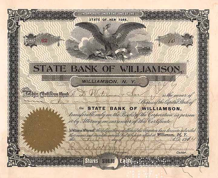 State Bank of Williamson