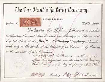 Pan Handle Railway (OU J. Edgar Thomson)