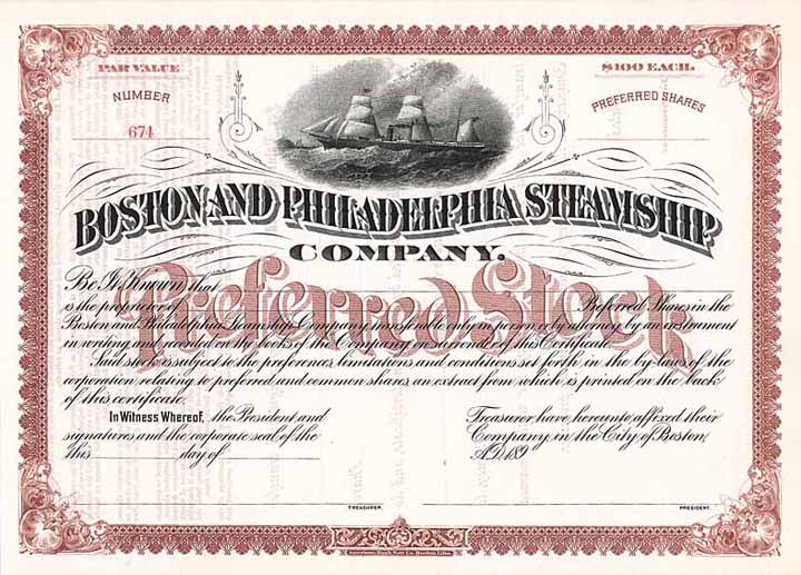 Boston and Philadelphia Steamship Co.