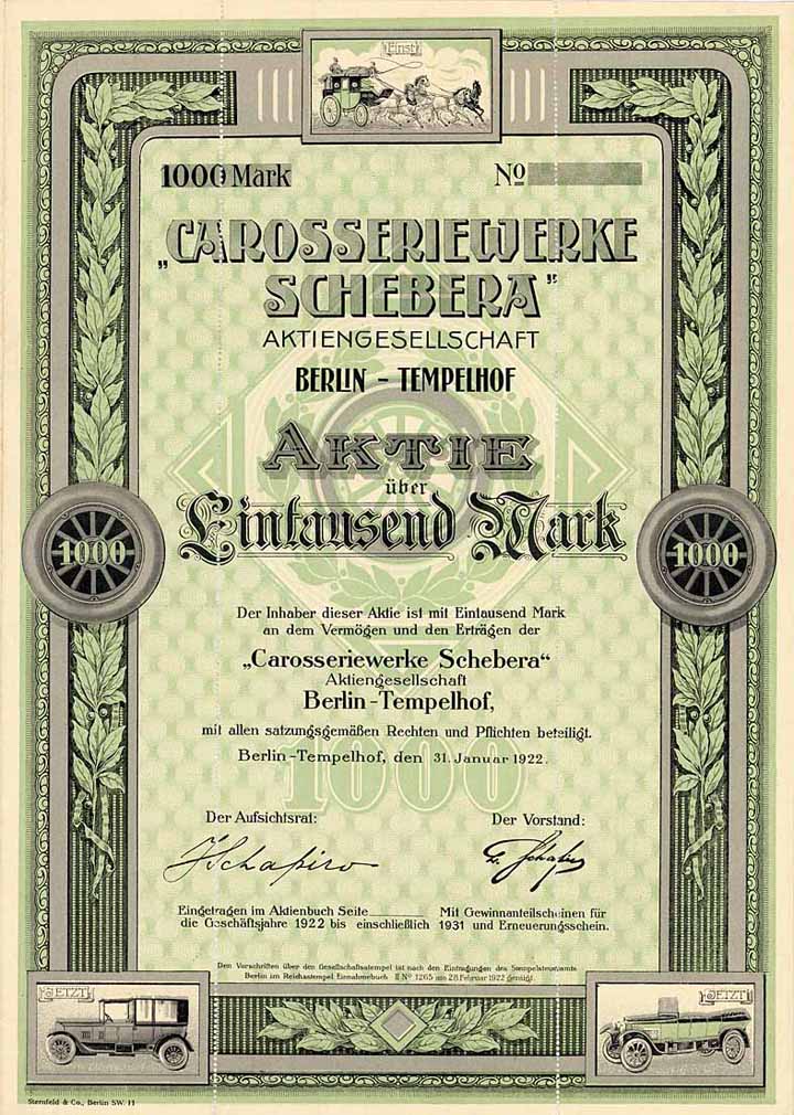 Carosseriewerke Schebera AG