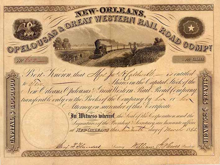 New Orleans, Opelousas & Great Western Railroad