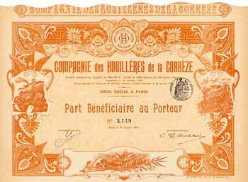 Cie. des Houillères de la Corrèze S.A.