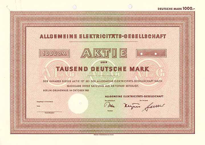 Allgemeine Elektricitäts-Gesellschaft