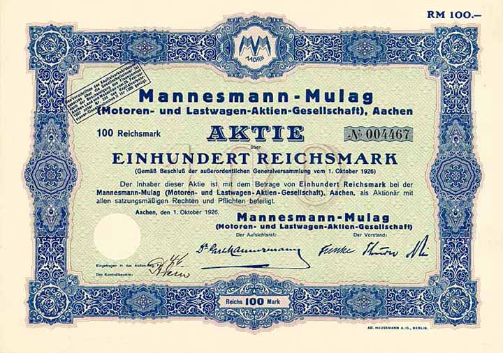 Mannesmann-Mulag (Motoren- und Lastwagen-AG)