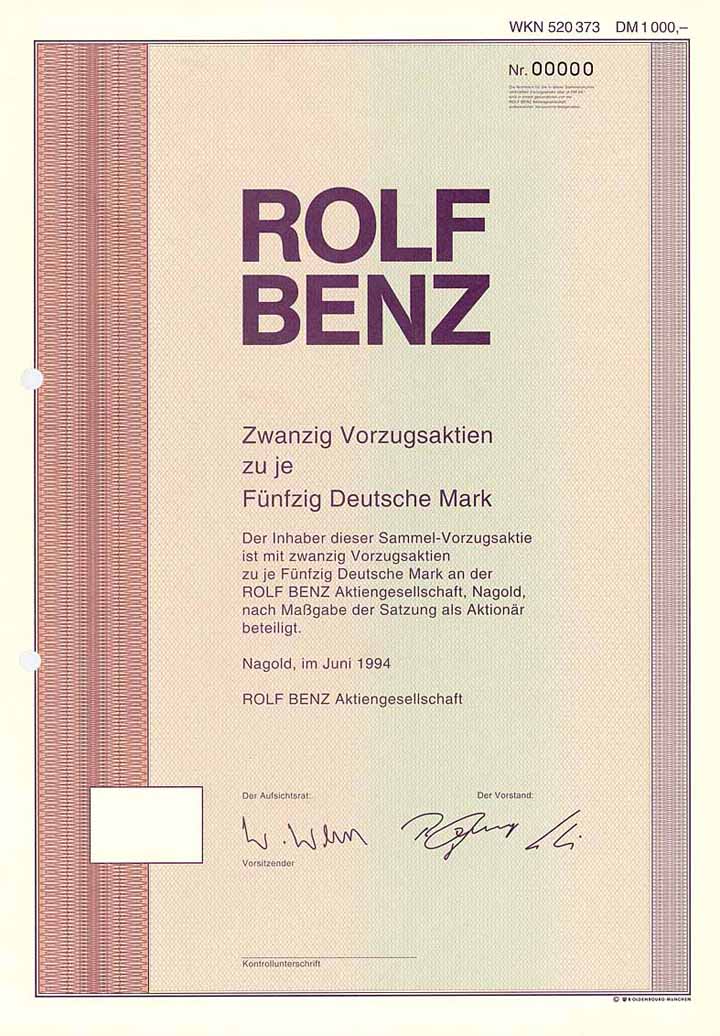 Rolf Benz AG