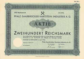 Pfalz-Saarbrücker Hartstein-Industrie AG