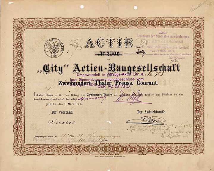 CITY Actien-Baugesellschaft