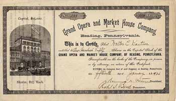 Grand Opera and Market House Co. of Reading
