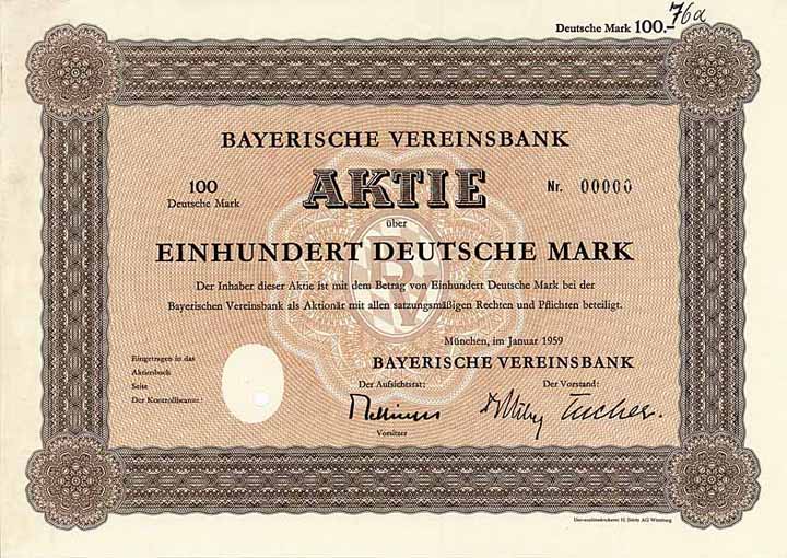 Bayerische Vereinsbank