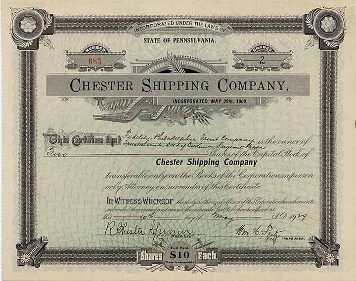 Chester Shipping Co.