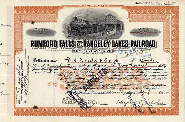 Rumford Falls & Rangeley Lakes Railroad