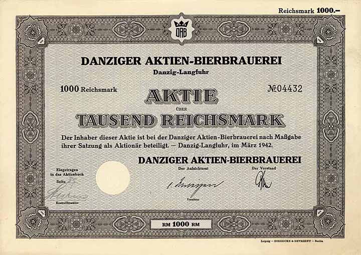 Danziger Aktien-Bierbrauerei