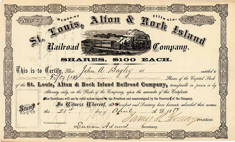 St. Louis, Alton & Rock Island Railroad