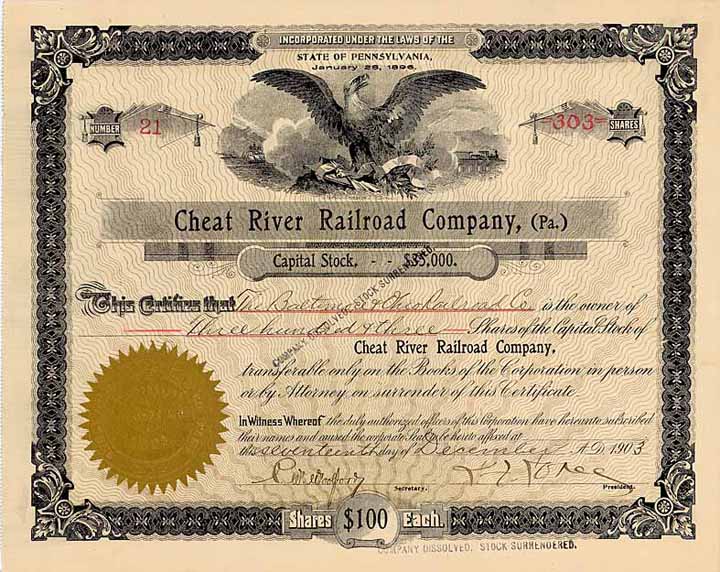 Cheat River Railroad