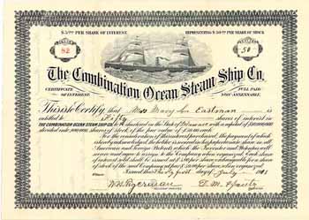Combination Ocean Steam Ship Co.