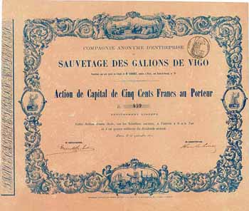 C.A. d‘Entreprise du Sauvetage des Galions de Vigo