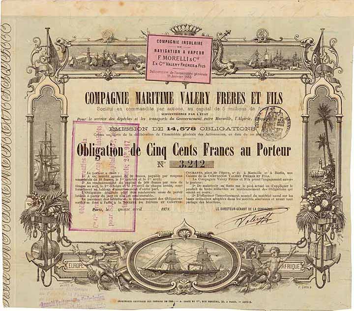 Cie. Maritime Valery Frères et fils Soc. en comm.