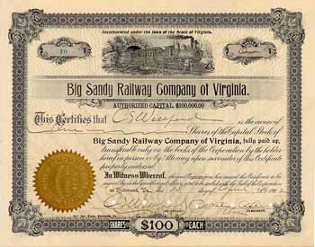 Big Sandy Railway Co. of Virginia