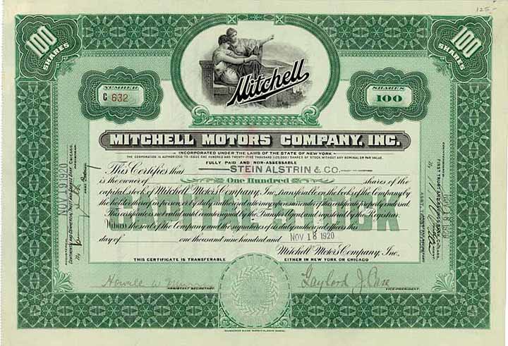 Mitchell Motors Co.