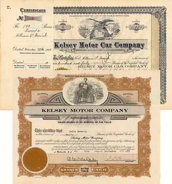 Kelsey Motor Car Co. (2 Stücke)