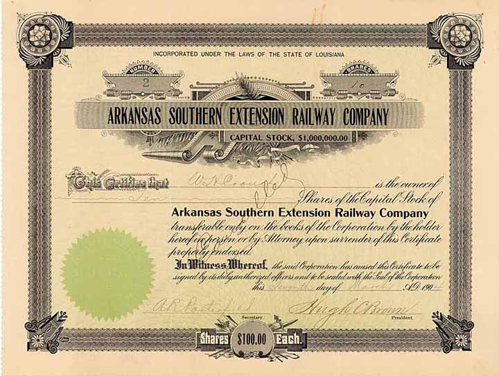 Arkansas Southern Extension Railway