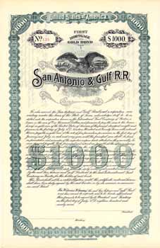 San Antonio & Gulf Railroad