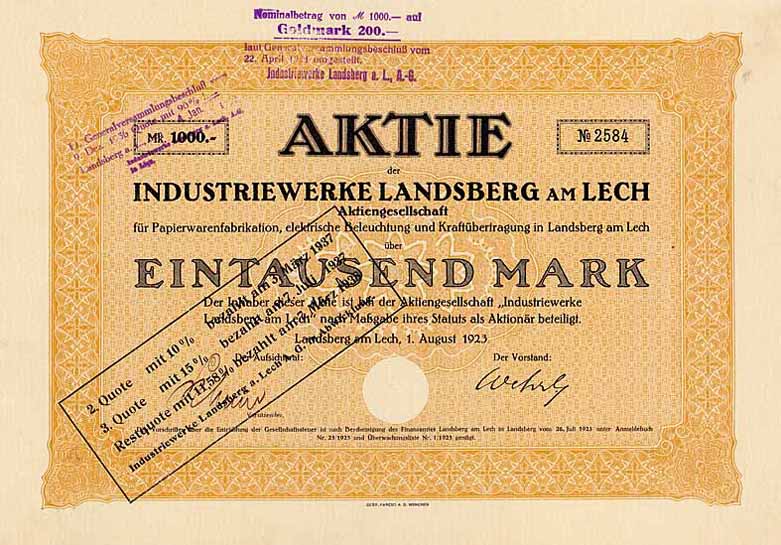 Industriewerke Landsberg am Lech AG