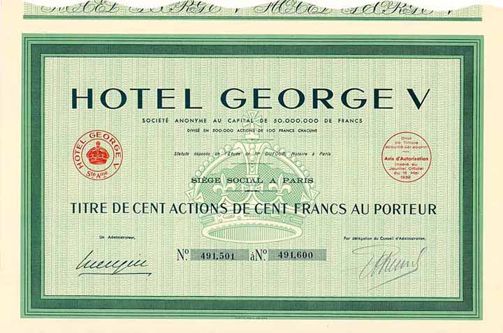 Hotel George V