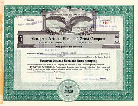 Southern Arizona Bank & Trust Co.