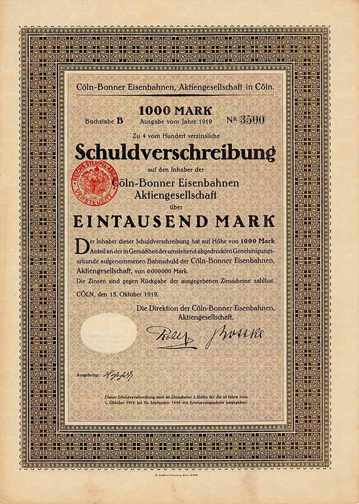 Cöln-Bonner Eisenbahnen AG