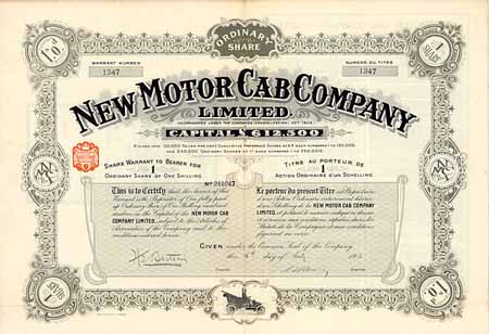 New Motor Cab Company, Ltd.