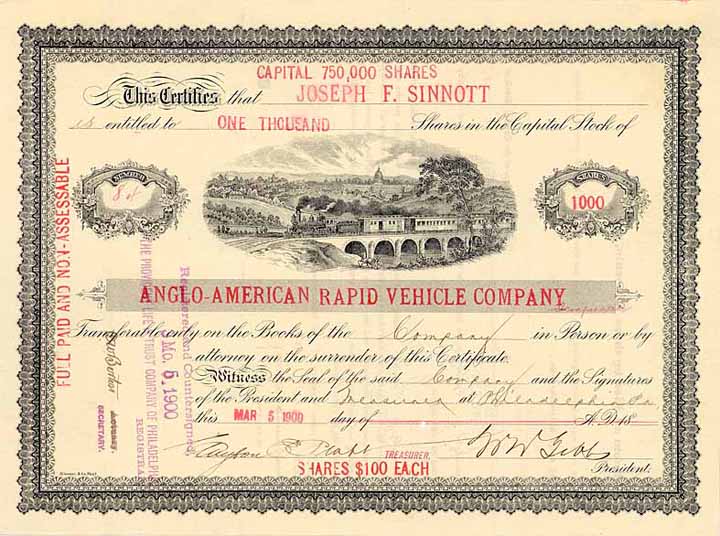 Anglo-American Rapid Vehicle Co.