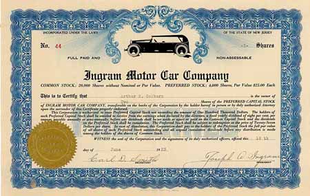 Ingram Motor Car Co.