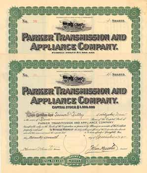 Parker Transmission and Appliance Co. (2 Stücke)
