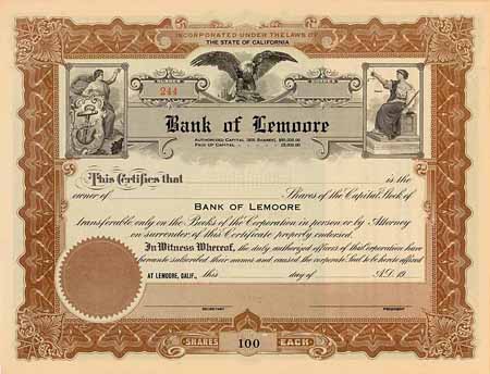 Bank of Lemoore