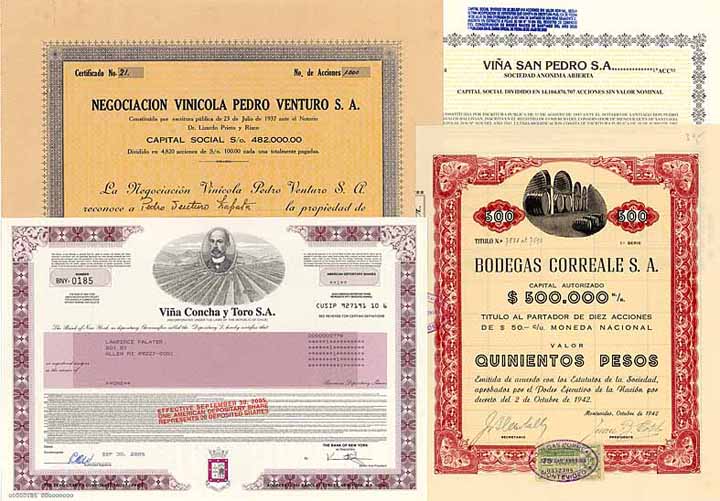 Chile/Peru/Uruguay - Konvolut (11 Stücke)