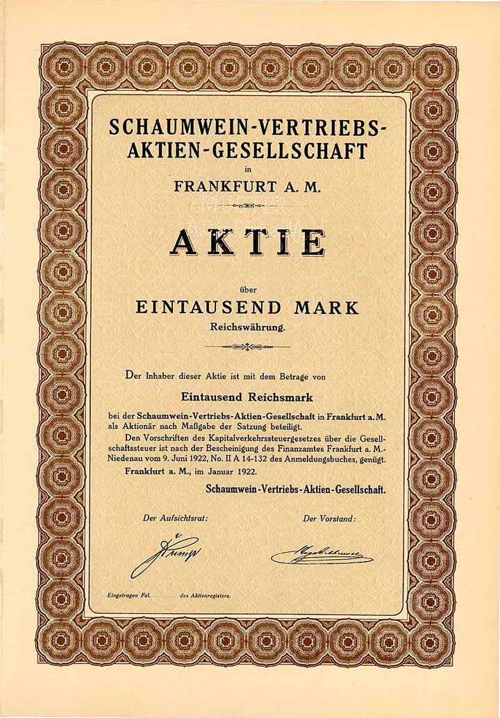 Schaumwein-Vertriebs-AG