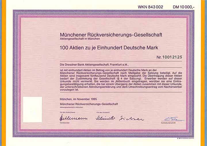 Münchener Rückversicherungs-Gesellschaft
