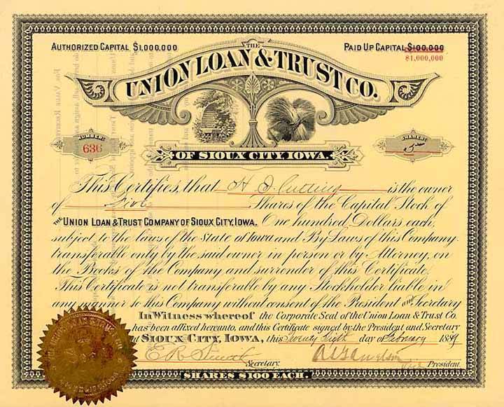 Union Loan & Trust Co.