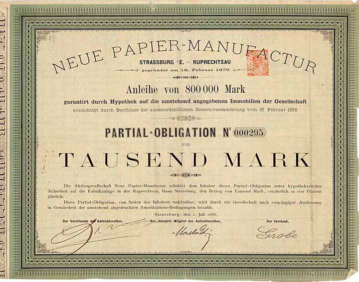 Neue Papier-Manufactur