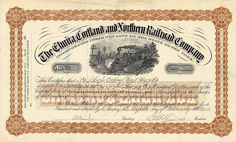 Elmira, Cortland & Northern Railroad