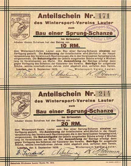 Wintersport-Verein Lauter (2 Stücke)