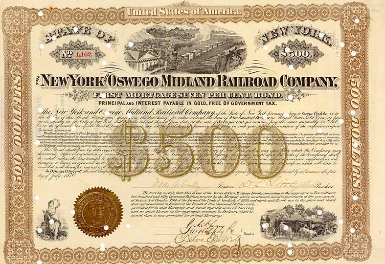 New York & Oswego Midland Railroad