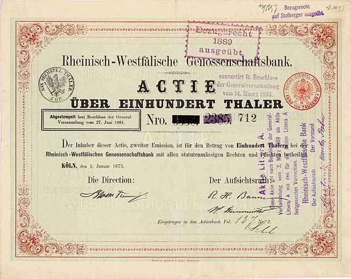 Rheinisch-Westfälische Genossenschaftsbank