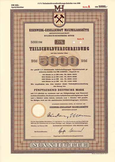 Eisenwerk-Gesellschaft Maximilianshütte AG