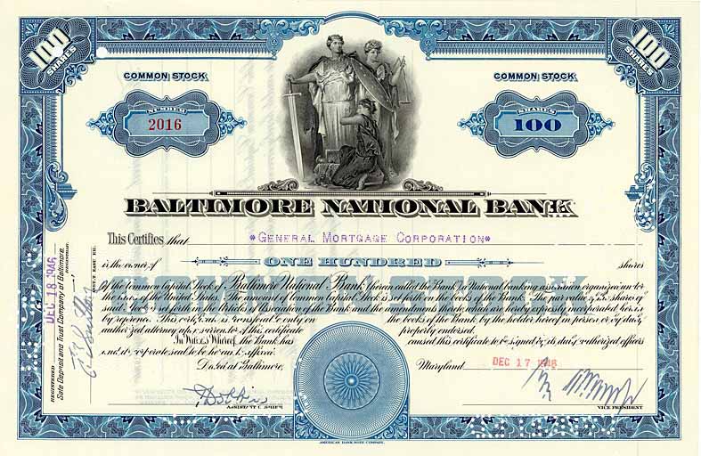 Baltimore National Bank