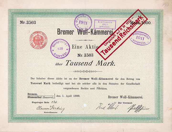 Bremer Woll-Kämmerei